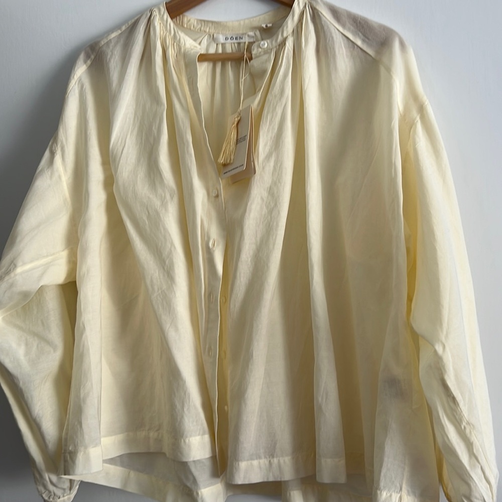 Doen Jane Blouse NWT in Magnolia Small